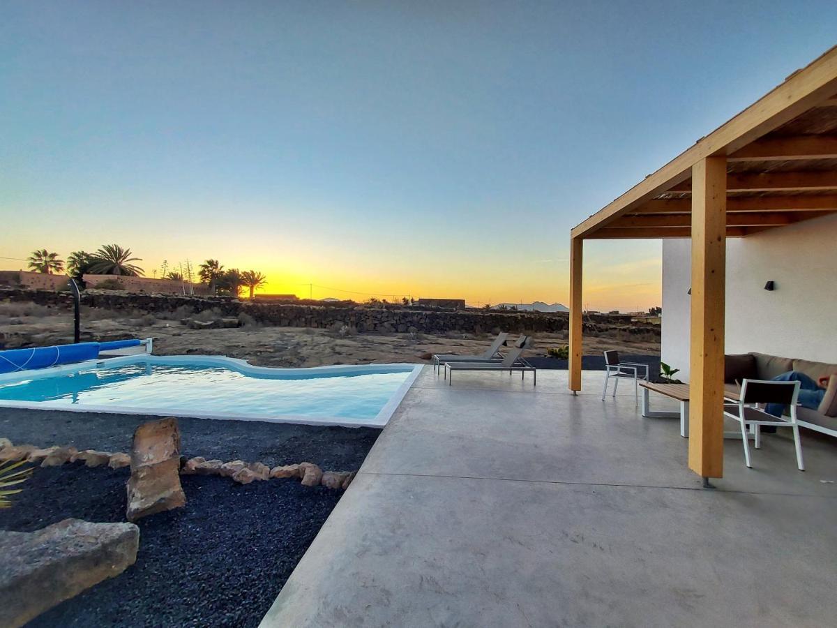 Villa Tabaiba En Lajares Con Piscina Kültér fotó