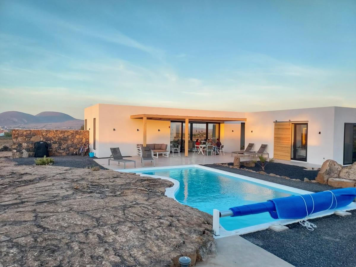 Villa Tabaiba En Lajares Con Piscina Kültér fotó