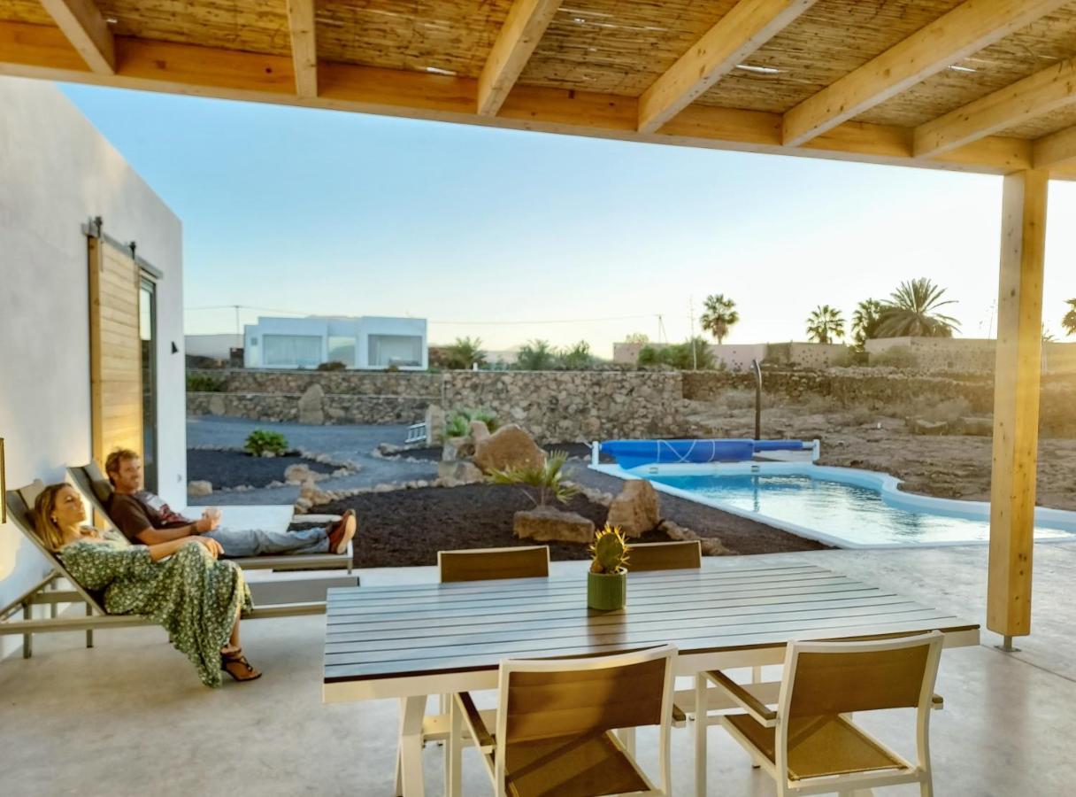 Villa Tabaiba En Lajares Con Piscina Kültér fotó