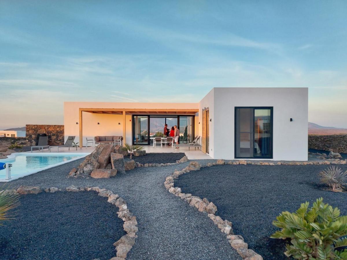 Villa Tabaiba En Lajares Con Piscina Kültér fotó
