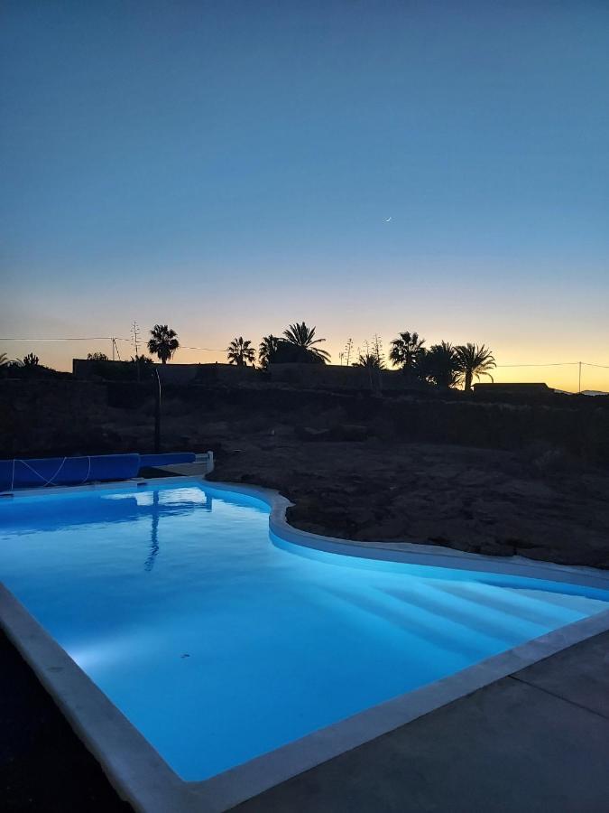 Villa Tabaiba En Lajares Con Piscina Kültér fotó